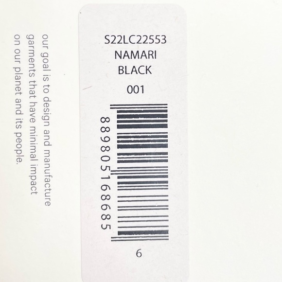 Mara Hoffman Namari Dress In Black 6 NWT - Picture 9 of 11